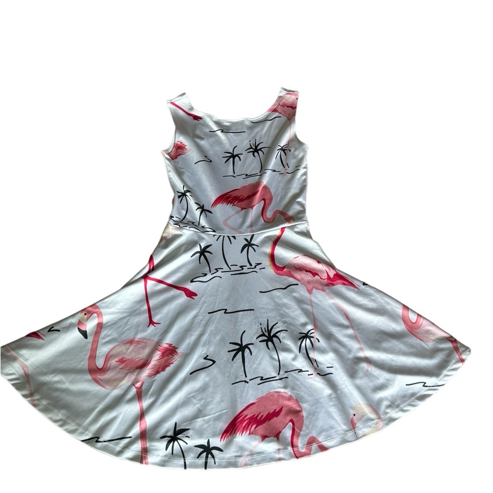 Women’s flamingo dress. Medium.